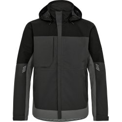 ENGEL Entire skaljakke Antrazitgrå/Sort 1129-159