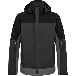 ENGEL Entire skaljakke Antrazitgr/Sort 1129-159