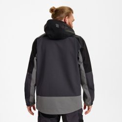 ENGEL Entire skaljakke Antrazitgrå/Sort 1129-159