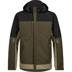 ENGEL Entire skaljakke Forest Green/Sort 1129-159