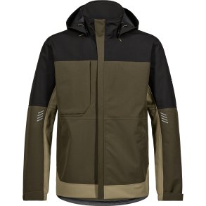 ENGEL Entire skaljakke Forest Green/Sort 1129-159