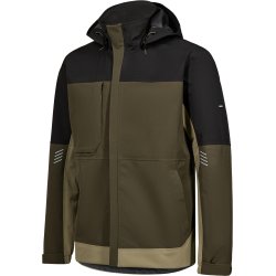 ENGEL Entire skaljakke Forest Green/Sort 1129-159