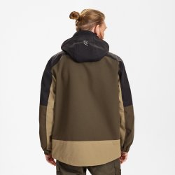 ENGEL Entire skaljakke Forest Green/Sort 1129-159