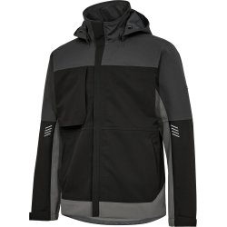 ENGEL Entire skaljakke Sort/Antrazitgrå 1129-159