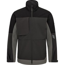 ENGEL Entire softshelljakke Antrazitgrå/Sort 1327-140