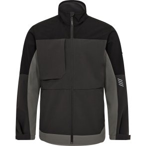 ENGEL Entire softshelljakke Antrazitgr/Sort 1327-140