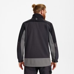 ENGEL Entire softshelljakke Antrazitgrå/Sort 1327-140