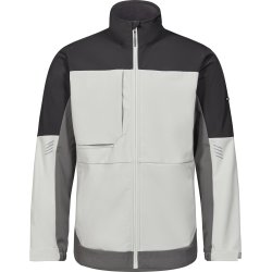 ENGEL Entire softshelljakke Bone White / Anthracite Grey 1327-140