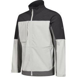 ENGEL Entire softshelljakke Bone White / Anthracite Grey 1327-140