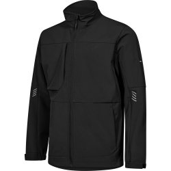 ENGEL Entire softshelljakke Sort 1327-140