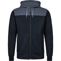 ENGEL Entire sweat cardigan med htte Deep Blue / Dark Sea 8329-247