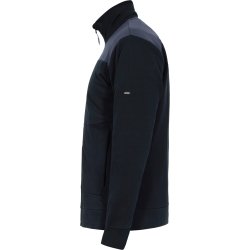 ENGEL Entire sweat cardigan med krave Deep Blue / Dark Sea 8328-247