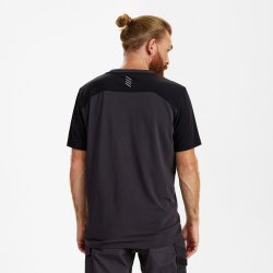 ENGEL Entire T-shirt Antrazitgr/Sort 9329-243