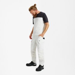 ENGEL Entire T-shirt Bone White / Anthracite Grey 9329-243