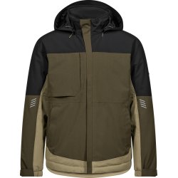 ENGEL Entire vinterjakke Forest Green/Sort 1429-176