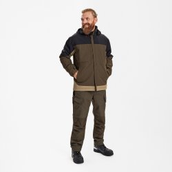 ENGEL Entire vinterjakke Forest Green/Sort 1429-176