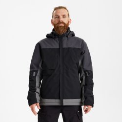 ENGEL Entire vinterjakke Sort/Antrazitgr 1429-176