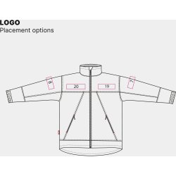 ENGEL Extend Blackberry vinterjakke Sort 1111-251