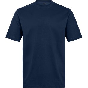 ENGEL Extend Bomuld T-shirt Blue Ink 9059-552