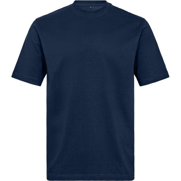 ENGEL Extend Bomuld T-shirt Blue Ink 9059-552