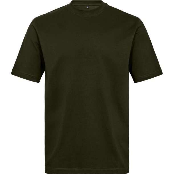ENGEL Extend Bomuld T-shirt Forest Green 9059-552