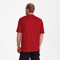 ENGEL Extend bomuld T-shirt Tomato Red 9053-551