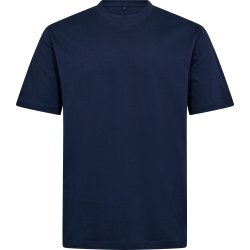 ENGEL Extend Bomuld T-shirt Blue Ink 9059-552