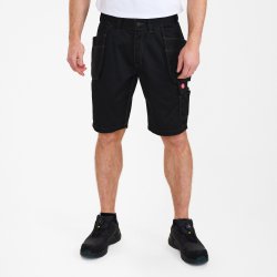ENGEL Combat h�ndv�rkershorts med h�ngelommer Sort 6761-630
