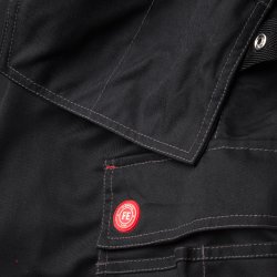 ENGEL Combat h�ndv�rkershorts med h�ngelommer Sort 6761-630