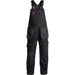 ENGEL Combat overall med h�ngelommer Sort 3761-630