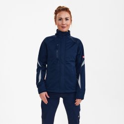 ENGEL Dame softshelljakke Blue Ink 1452-328
