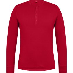 ENGEL Extend Grandad lang�rmet T-shirt Tomato Red 9257-565