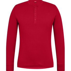 ENGEL Extend Grandad lang�rmet T-shirt Tomato Red 9257-565
