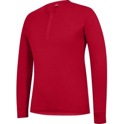 ENGEL Extend Grandad lang�rmet T-shirt Tomato Red 9257-565