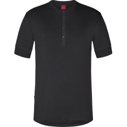 ENGEL Extend Grandad T-shirt Antrazitgrå 9256-565