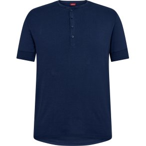 ENGEL Extend Grandad T-shirt Blue Ink 9256-565
