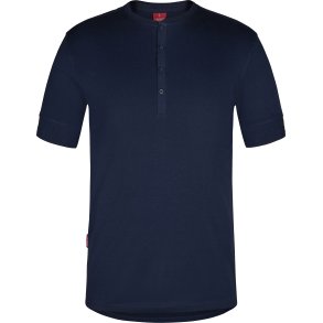 ENGEL Extend Grandad T-shirt Blue Ink 9256-565