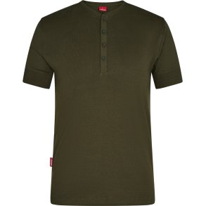 ENGEL Extend Grandad T-shirt Forest Green 9256-565