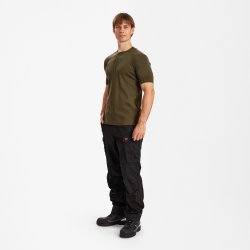 ENGEL Extend Grandad T-shirt Forest Green 9256-565