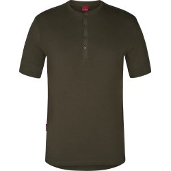 ENGEL Extend Grandad T-shirt Forest Green 9256-565