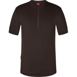 ENGEL Extend Grandad T-shirt Mokkabrun 9256-565