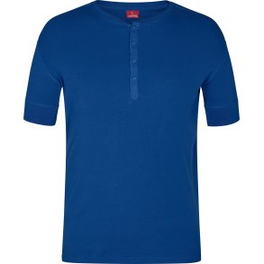 ENGEL Extend Grandad T-shirt Surfer Blue 9256-565