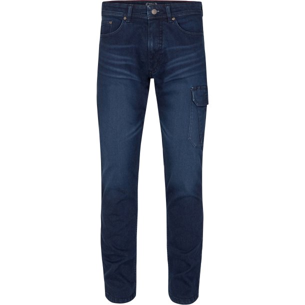 ENGEL Extend Jeans med lrlomme Navy 1494-1298