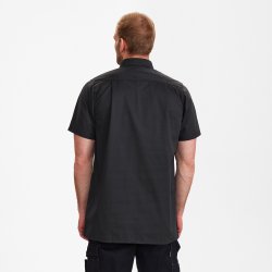 ENGEL Extend kortærmet skjorte Antrazitgrå 7183-810