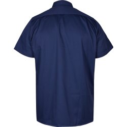 ENGEL Extend kortrmet skjorte Blue Ink 7183-810