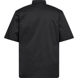 ENGEL Extend kortærmet skjorte med stræk Antrazitgrå 7184-812