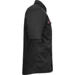 ENGEL Extend kortærmet skjorte med stræk Antrazitgrå 7184-812