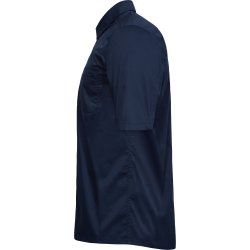 ENGEL Extend kortrmet skjorte med strk Blue Ink 7184-812