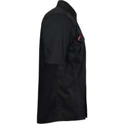 ENGEL Extend kortærmet skjorte med stræk Sort 7184-812