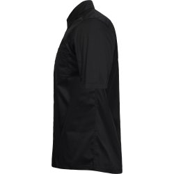 ENGEL Extend kortærmet skjorte med stræk Sort 7184-812